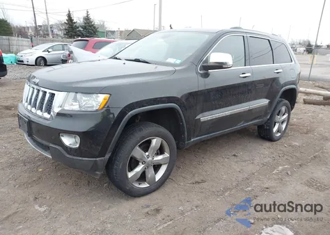 2012 Jeep Grand Cherokee Overland from USA, damaged, VIN 1C4RJFCG3CC264526